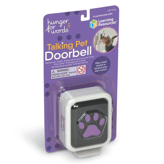 Hunger for Words Talking Pet Doorbell