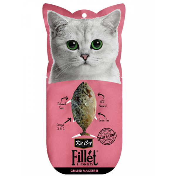 Kit Cat Fillet Fresh Grilled Mackeral 30g
