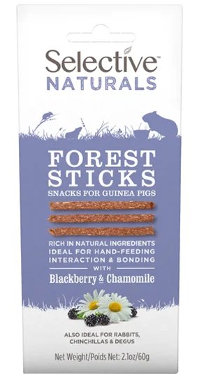 Science Selective Selective Naturals Treats Forest Sticks 60g