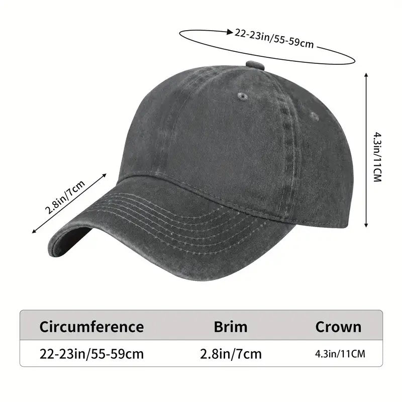 Cute Cavapoo Cavoodle Dog Baseball Cap Denim Navy Blue