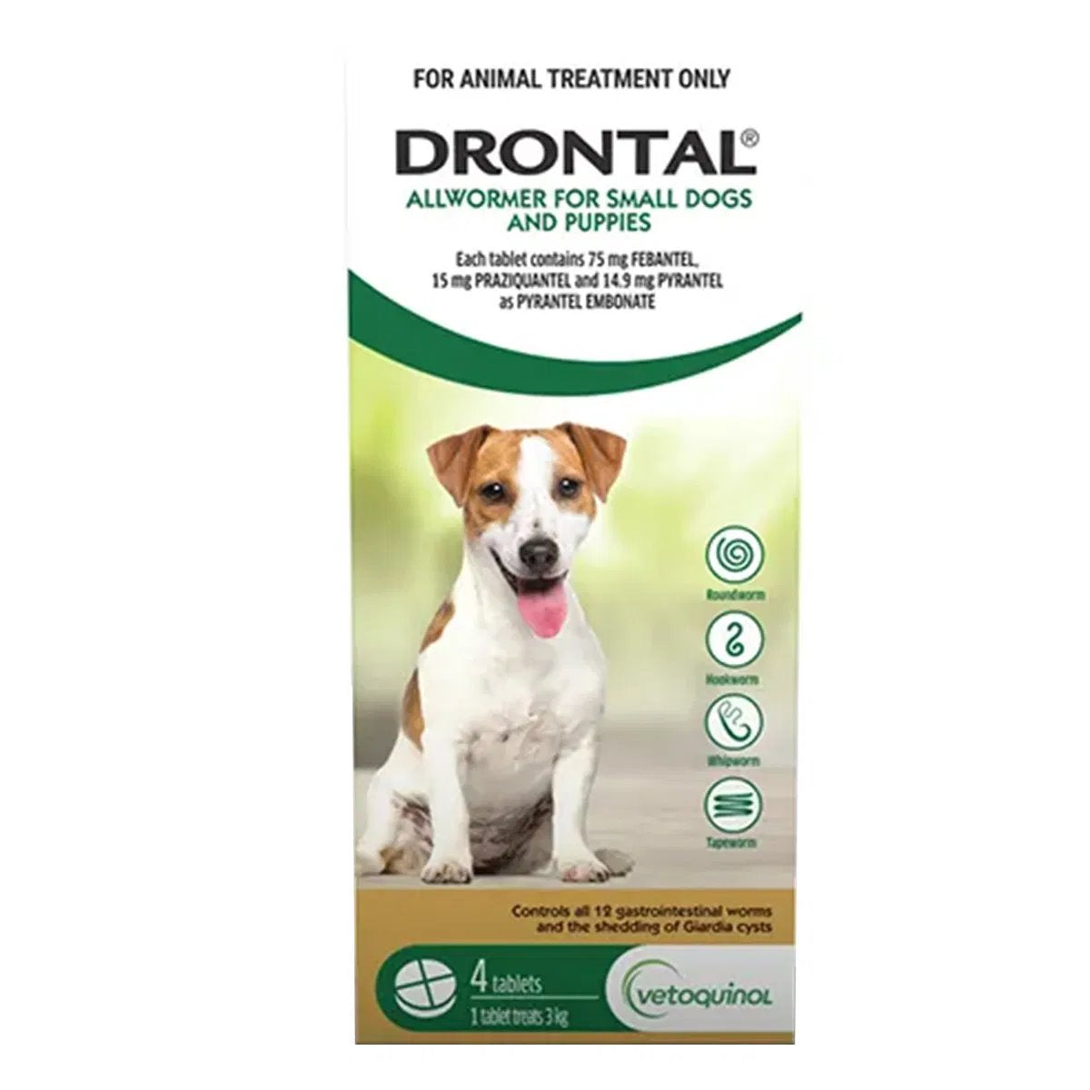 Drontal Dog 3KG 4Tabs