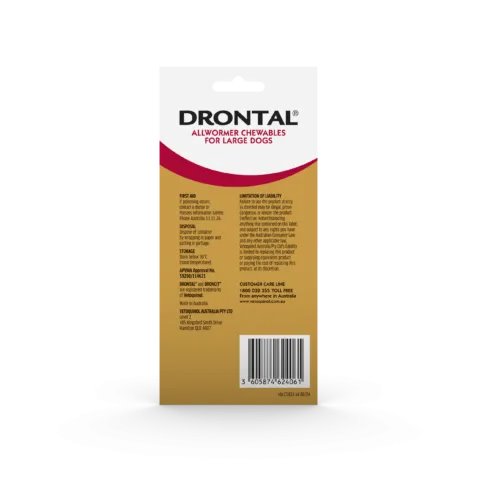 Drontal Dog 35KG Chewable
