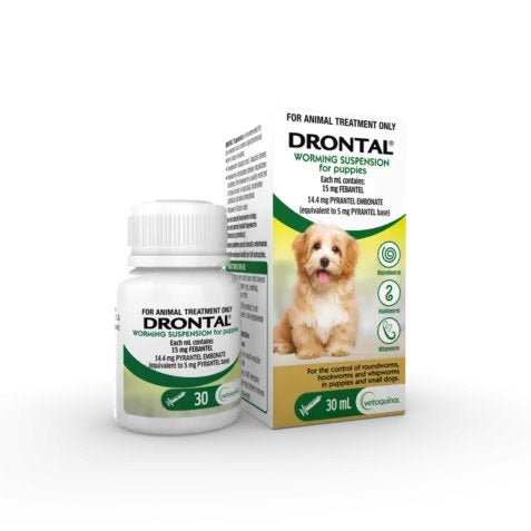 Drontal Worming Suspension Puppies 30ml