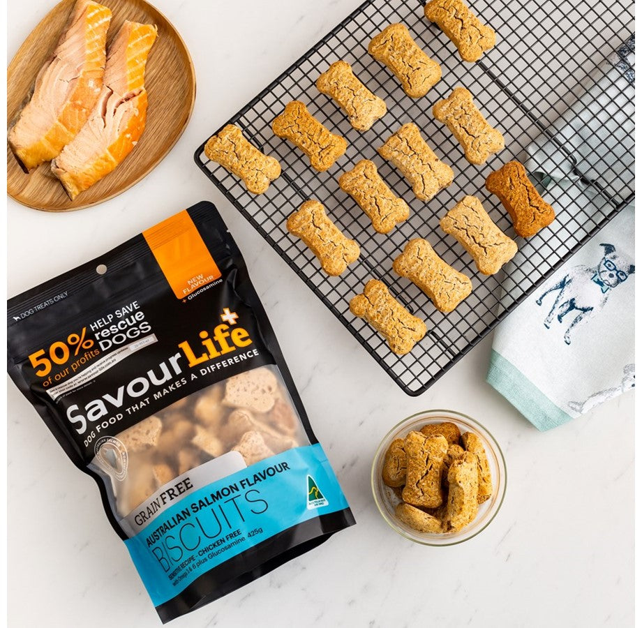 Savourlife Australian Salmon Flavoured Biscuits 425g