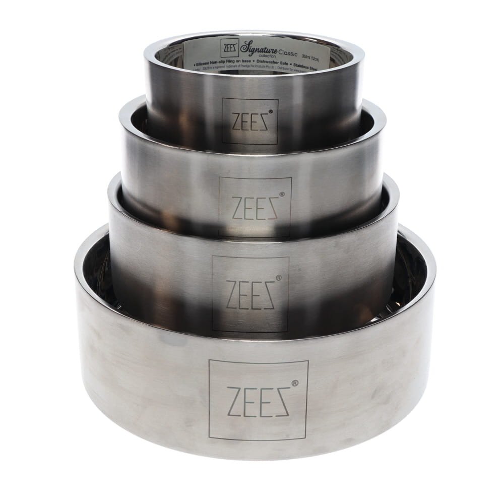 Zeez Signature Collection SS Classic Pet Bowl