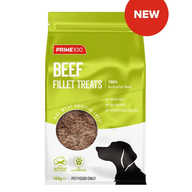 Prime100 SPT Beet Fillets Dog Treats 100g