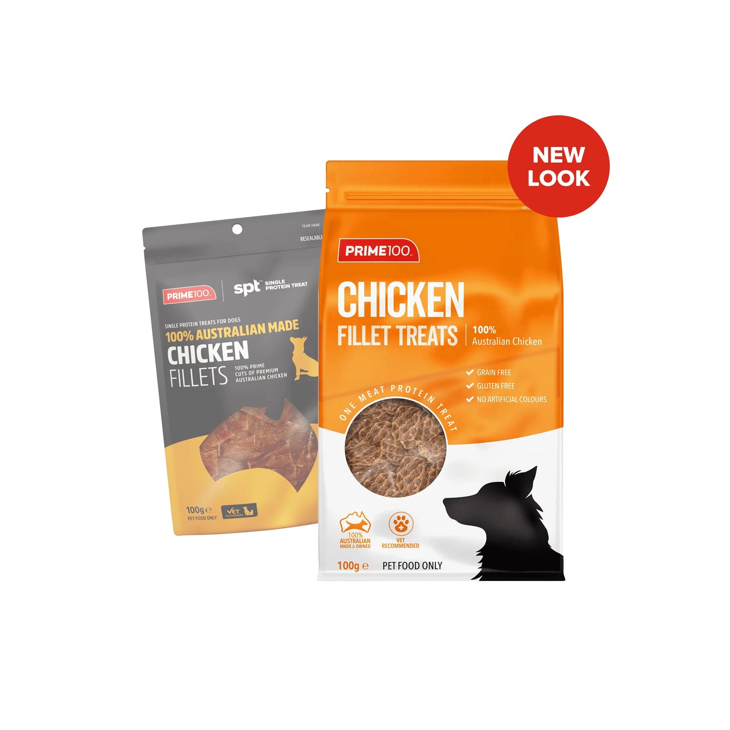 Prime100 SPT Chicken Fillets Dog Treats 100g