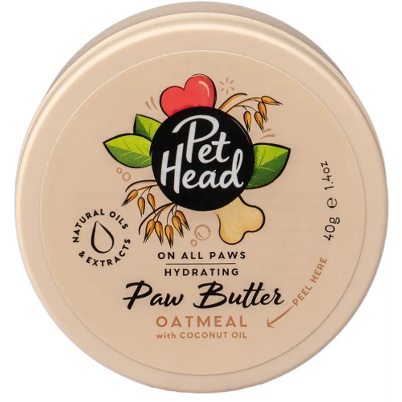 Pet Head On All Paws Hydrating Paw Butter Oatmeal 40g