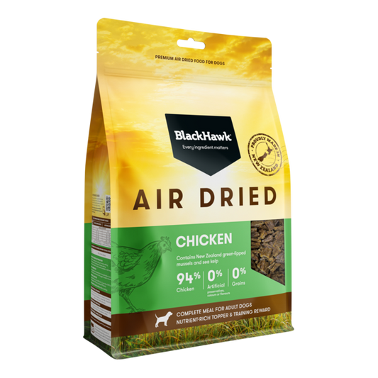 Black Hawk Adult Dog Air Dried All Breeds Chicken Dry Dog Food