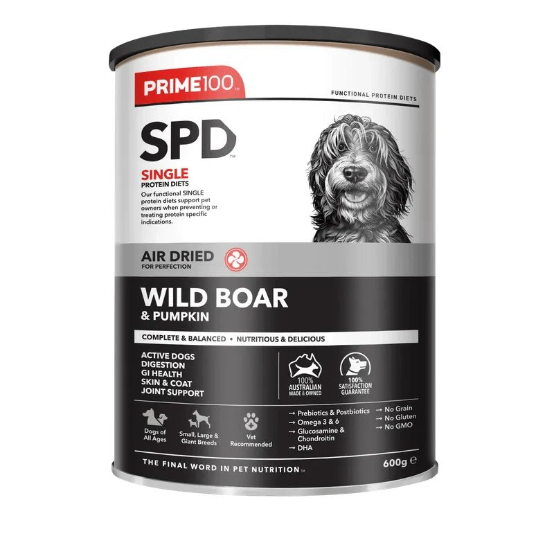 Prime100 SPD Air Dried Wild Boar & Pumpkin