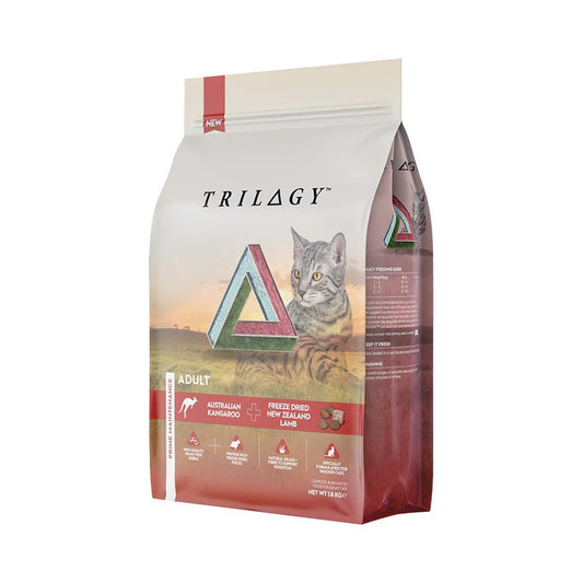 Trilogy Adult Australian Kangaroo + Freeze Dried New Zealand Lamb Dry Cat Food
