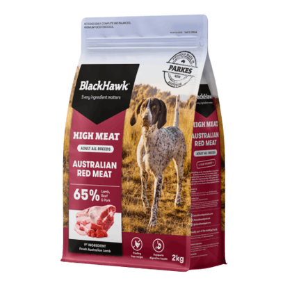 Black Hawk Adult Dog High Meat All Breeds Australian Red Meat Dry Dog Food