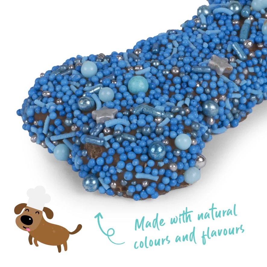Kazoo Dog Bone Biscuit Blue