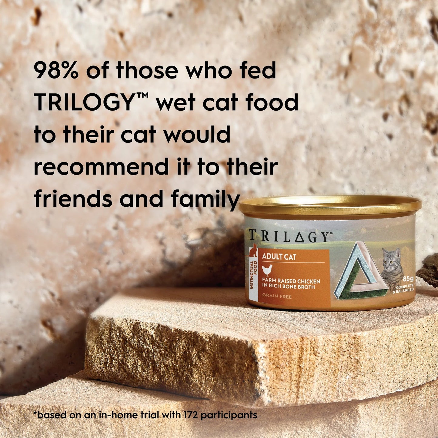 Trilogy Wild Caught Mackerel in Rich Bone Broth Wet Cat Food