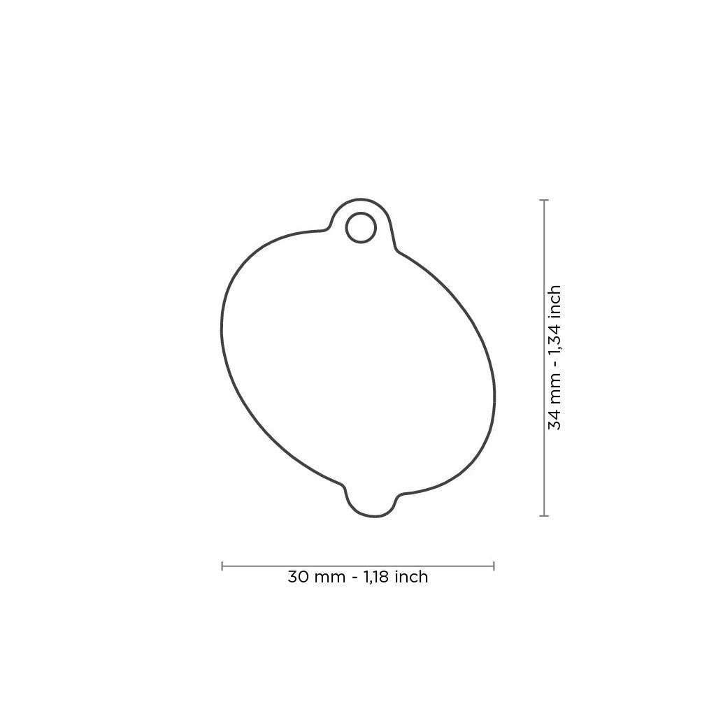 My Family Food Donut ID Tag