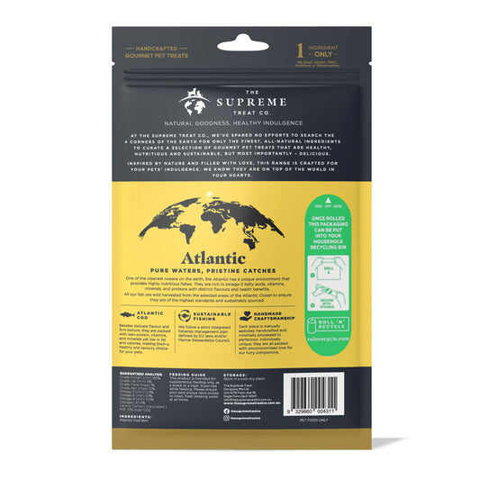 The Supreme Treat Co Cod Skin Braid 2pk