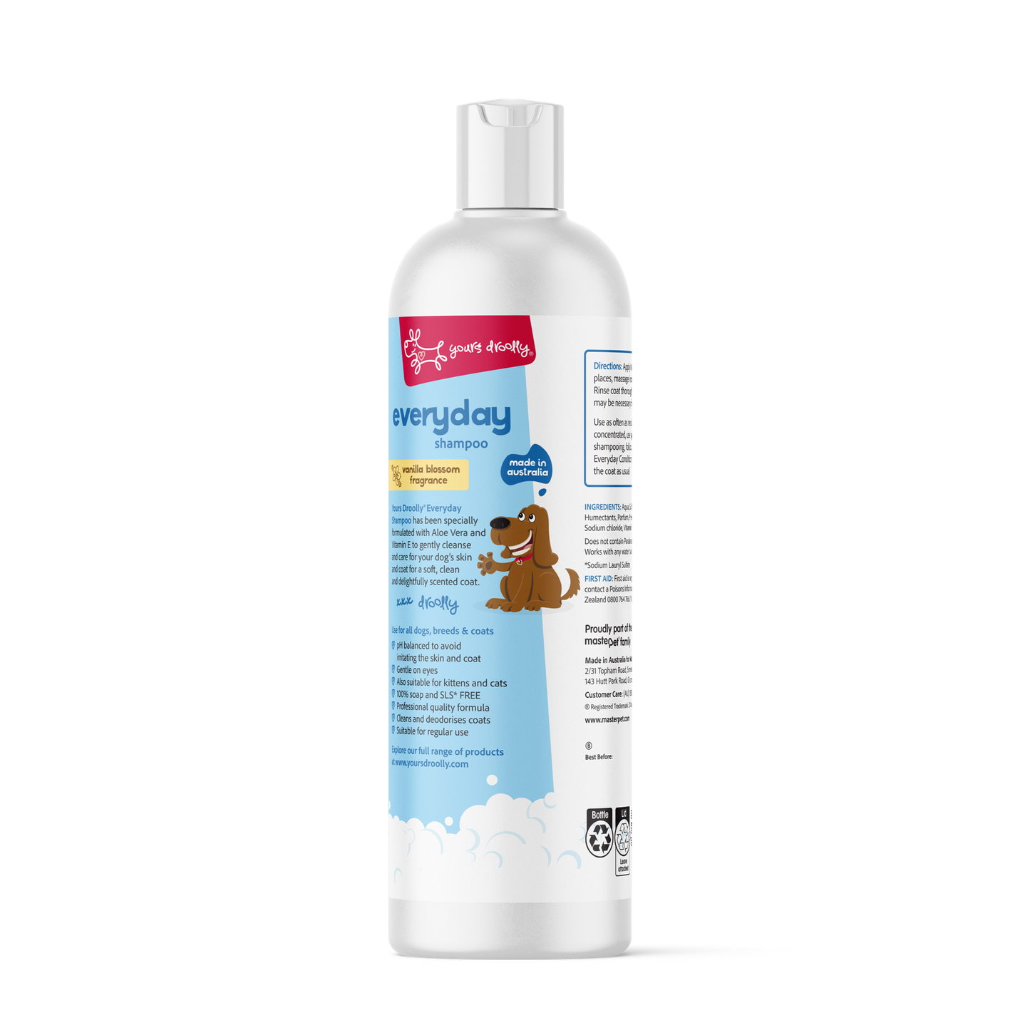 Yours Droolly Everyday Shampoo Vanilla 500ml