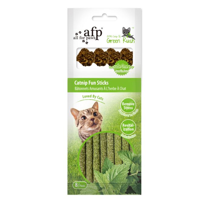 All For Paws Catnip Fun Sticks 8pc