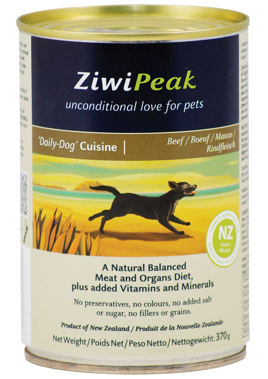 ZIWI Peak Daily Dog Beef Cans