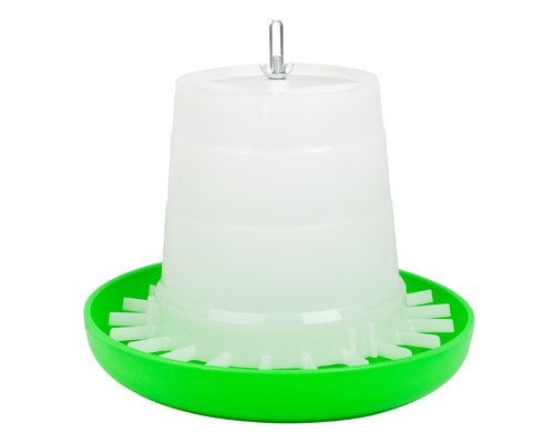 Avione Chicken Feeder White & Green