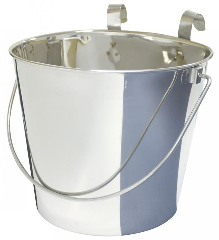 Stainless Steel Bucket Pail With Hooks