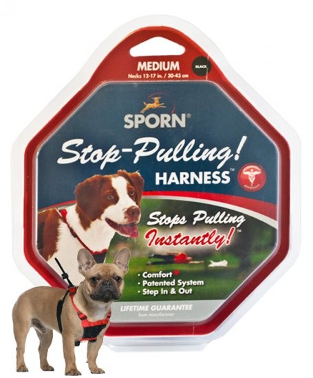 Sporn Stop Pulling Mesh Harness Black
