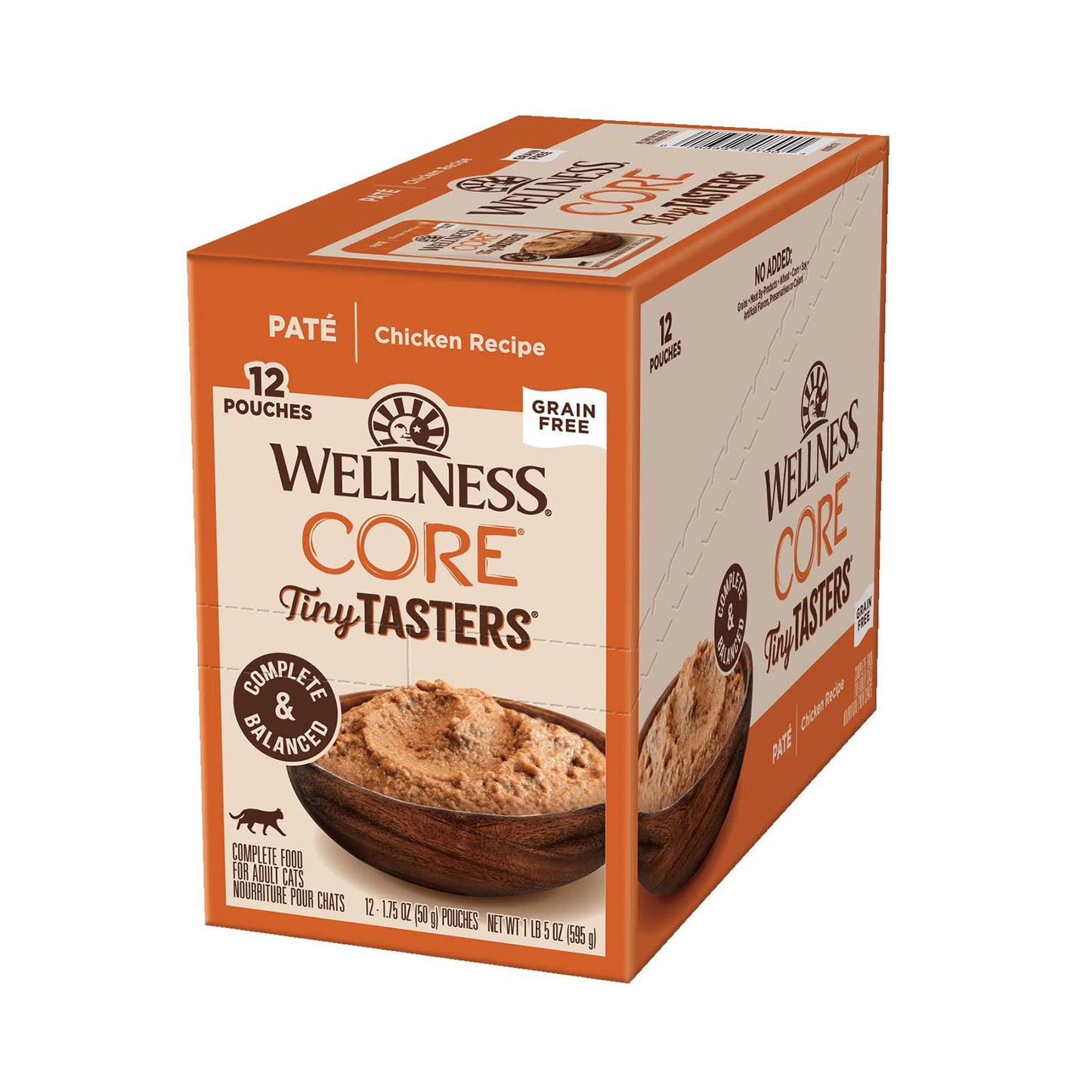 Wellness Core Tiny Tasters Pate Chicken Recipe 12 x 50g