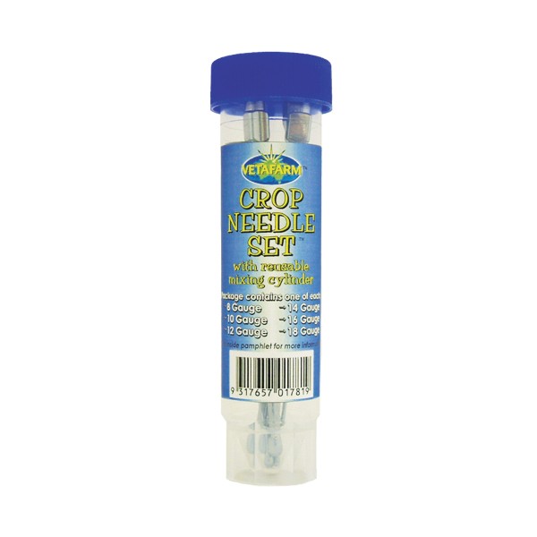 Vetafarm Crop Needle Set Bird Feeding