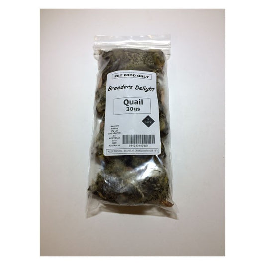 Breeders Delight Frozen Quail
