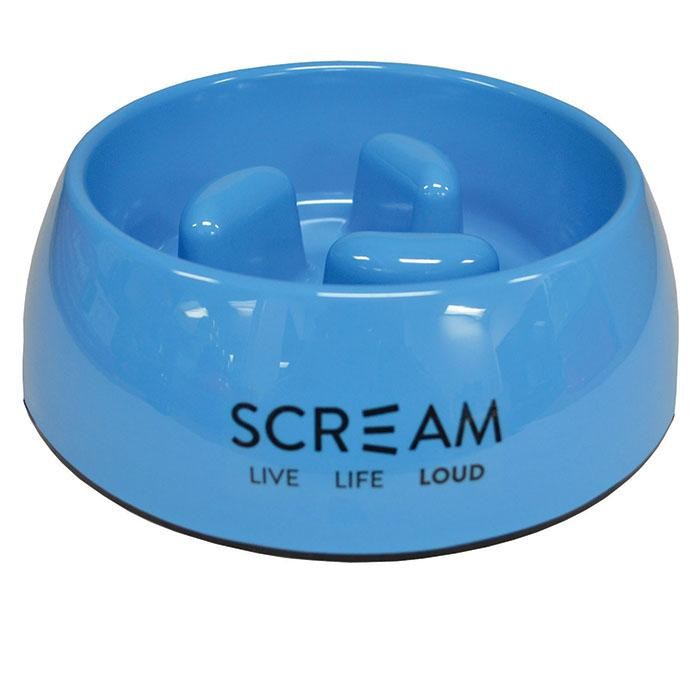 Scream Round Slow-Down Pillar Bowl Loud Blue