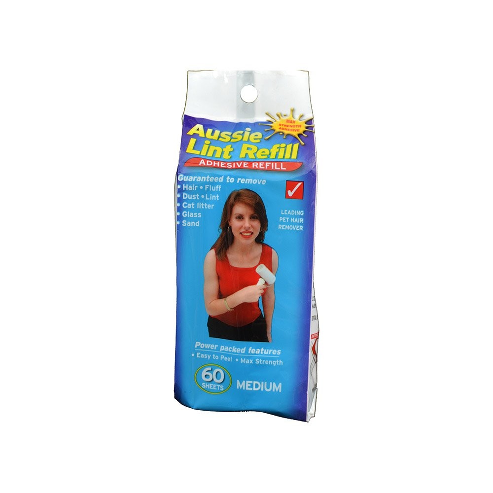 Aussie Lint Roller Refill Medium Pet Hair Remover