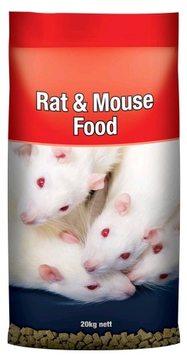 Laucke Mills Rat & Mouse Food 20kg Bag (WAREHOUSE PICK UP & SYDNEY DELIVERY ONLY)