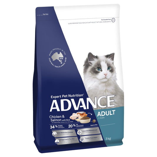 Advance Adult Chicken & Salmon with Rice Dry Cat Food