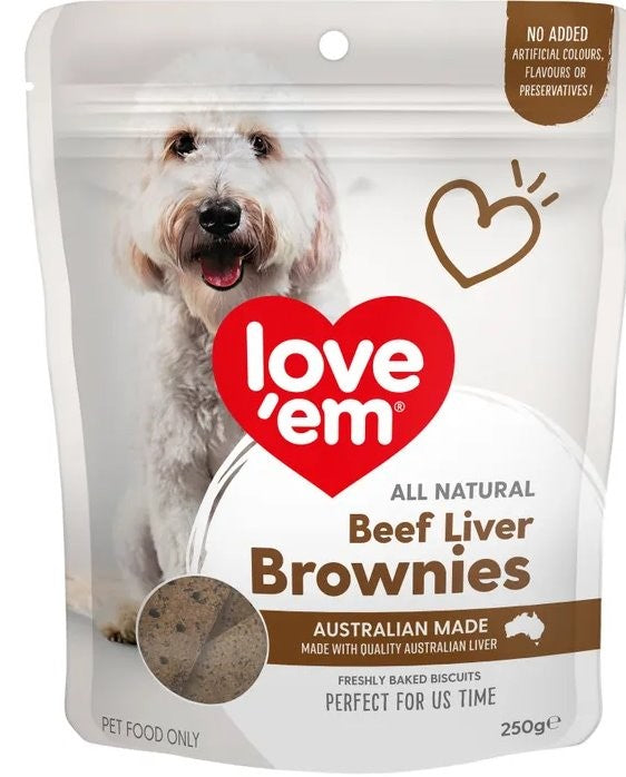 Love 'em Liver Brownies