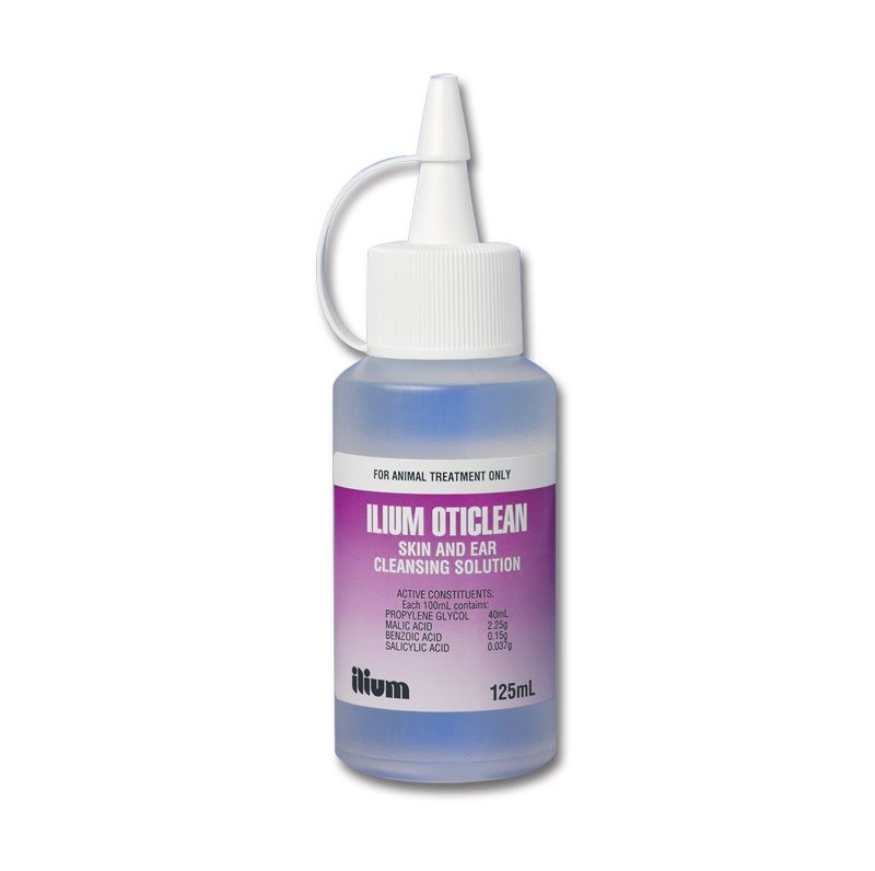 Ilium Oticlean Skin & Ear Solution 125ml