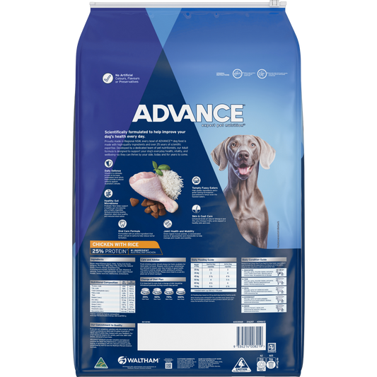 Advance Adult Large Breed Chicken with Rice Dry Dog Food
