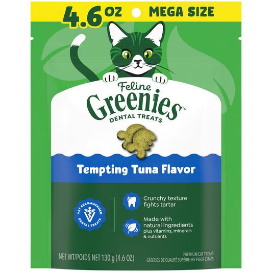 Greenies Feline Tempting Tuna Cat Treats