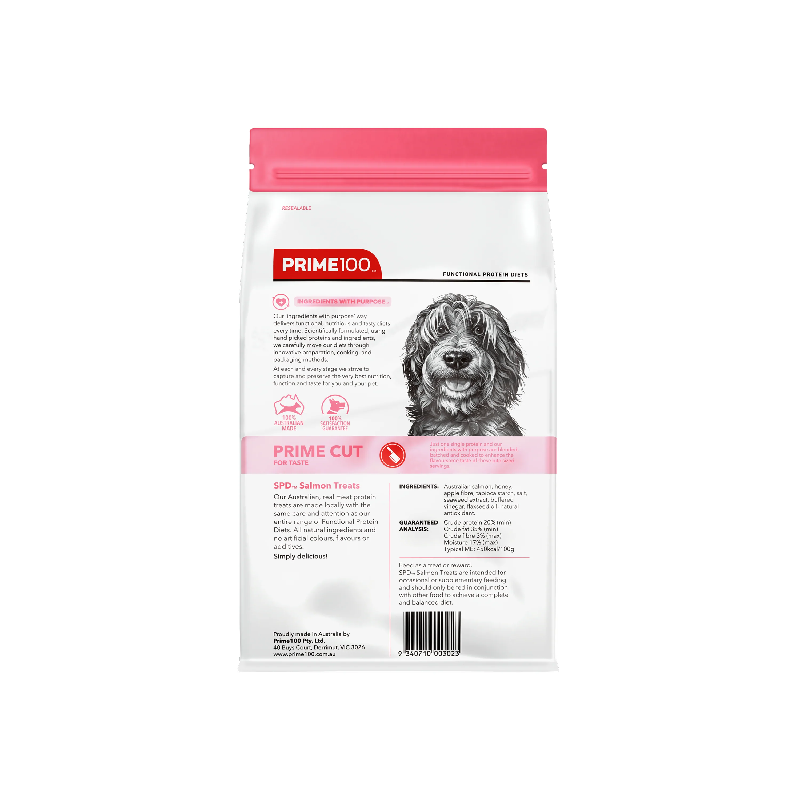 Prime100 SPD Prime Cut Salmon Treats 100g