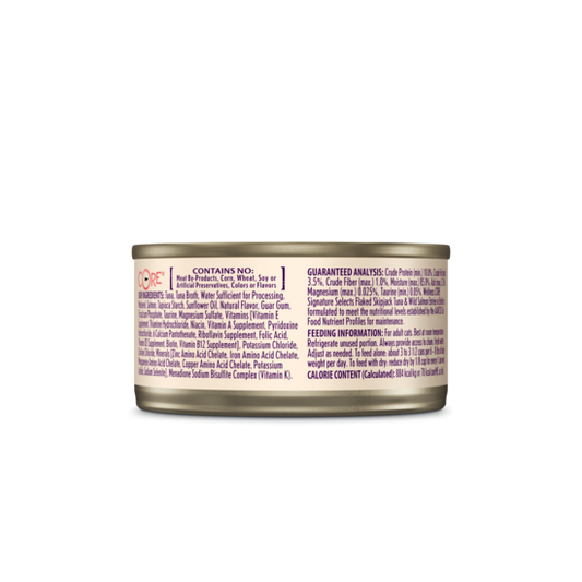Wellness Core Signature Selects Skipjack Tuna & Wild Salmon Entree in Broth