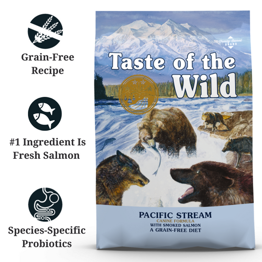 Taste of the Wild Pacific Stream Canine with Smoked Salmon 2kg