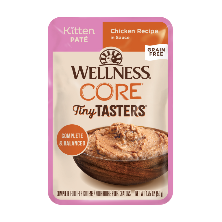 Wellness Core Tiny Tasters for Kittens Chicken Recipe 50g 12 x 50g