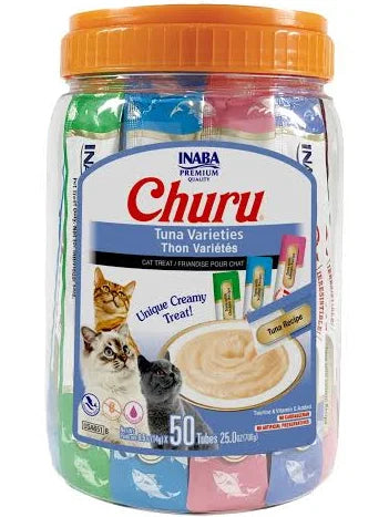 Inaba Churu Tuna Varieties 50pk Tub