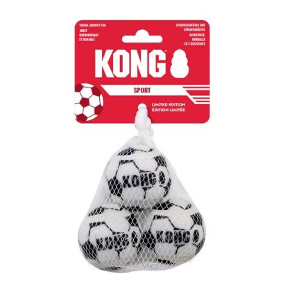 KONG Sport Soccer Balls Small 3 Pack