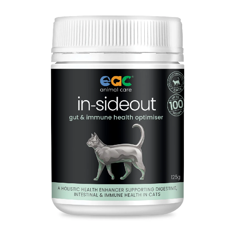 EAC Animal Care in-sideout Gut & Immune Health Optimiser for Cats 125g