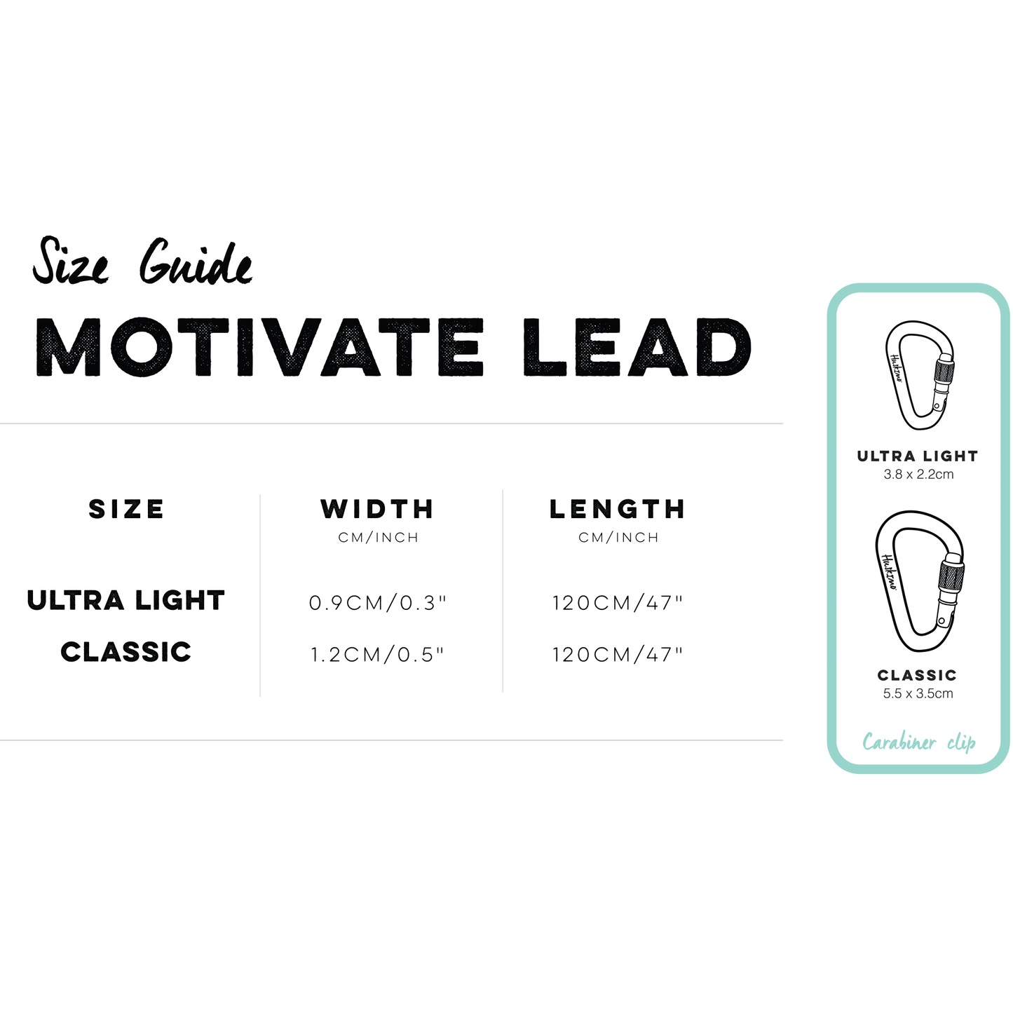 Huskimo Dog Lead Motivate Dark Sky Classic