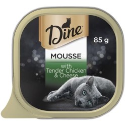 Dine Mousse with Tender Chicken Cheese 85gx14