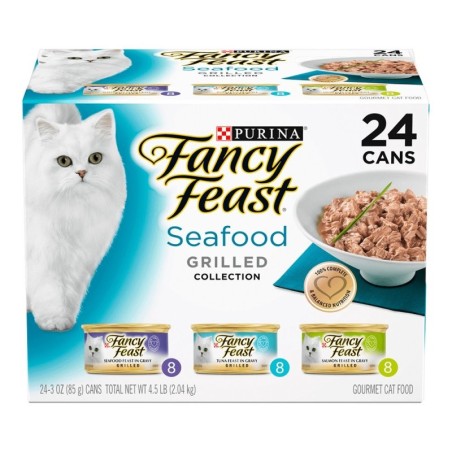 Fancy Feast Grilled Seafood Variety Pack 85gx24