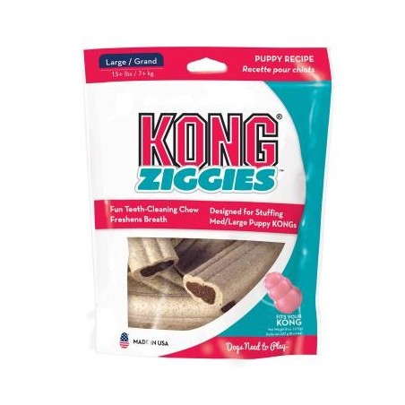 KONG Stuff N Puppy Ziggies Large 6 Pack