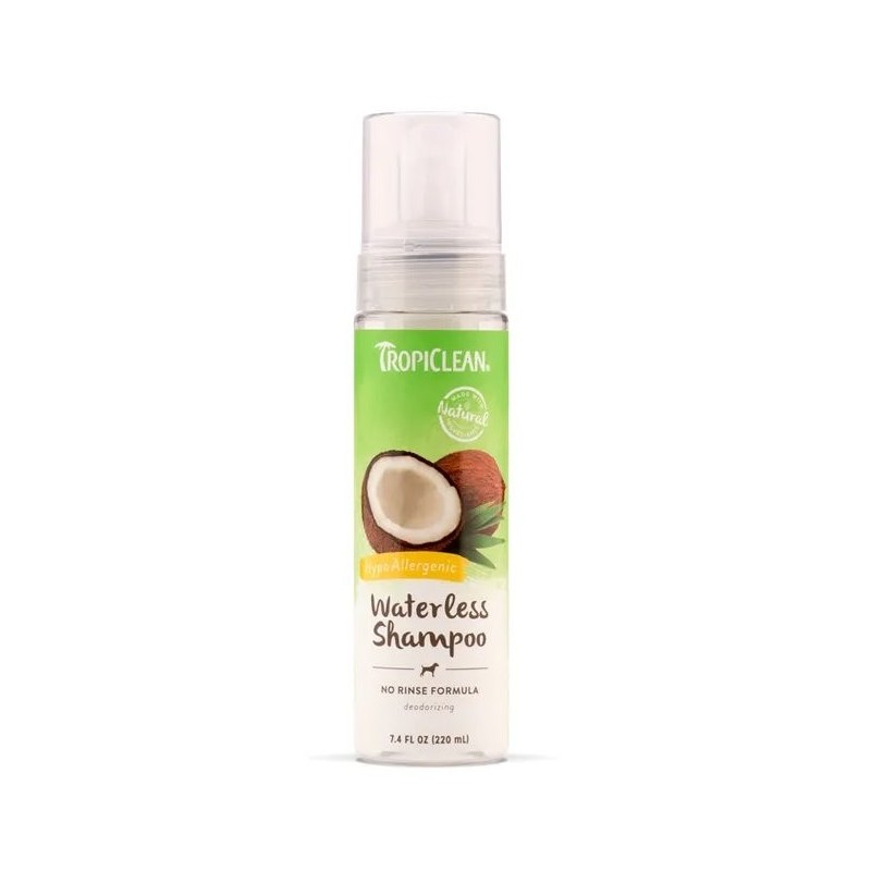 Tropiclean Waterless Shampoo Hypo-Allergenic 220mL