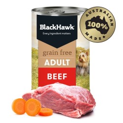 Black Hawk Grain Free Beef 400g